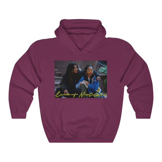 Land of Nostalgia HER & SKIP Vintage Infused Unisex Heavy Blend™ Hooded Sweatshirt