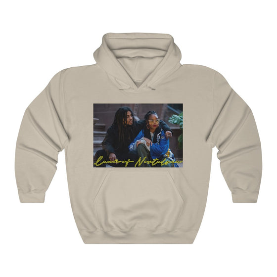 Land of Nostalgia HER & SKIP Vintage Infused Unisex Heavy Blend™ Hooded Sweatshirt