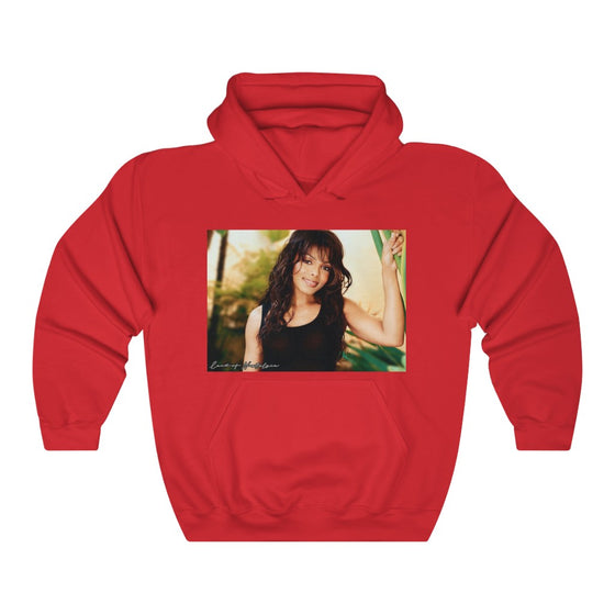 Land of Nostalgia Janet Jackson Classic Vibrational Unisex Heavy Blend™ Hooded Sweatshirt