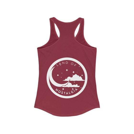 Land of Nostalgia Women's Focused On Me Ideal Racerback Tank