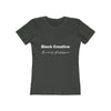 Land of Nostalgia Women's Black Creative The Boyfriend Tee