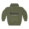 Land of Nostalgia Balance Unisex Heavy Blend™ Hooded Sweatshirt