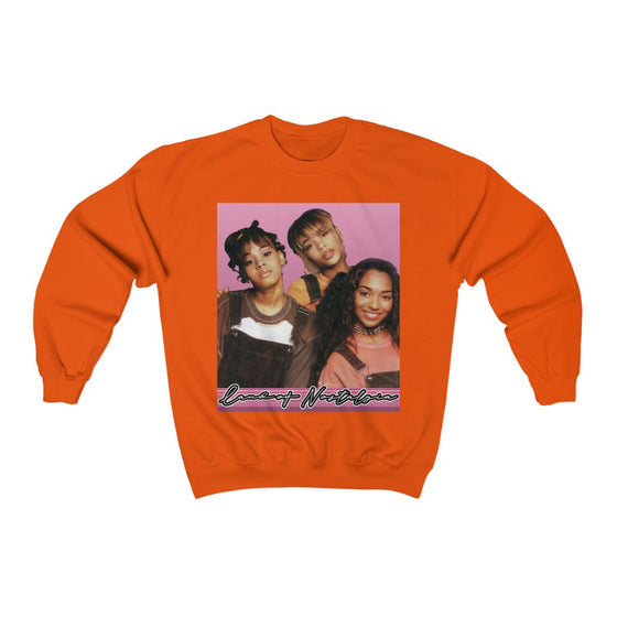 Land of Nostalgia TLC Vintage Vibrations Unisex Heavy Blend™ Crewneck Sweatshirt