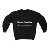 Land of Nostalgia Black Creative Unisex Heavy Blend™ Crewneck Sweatshirt