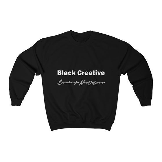 Land of Nostalgia Black Creative Unisex Heavy Blend™ Crewneck Sweatshirt