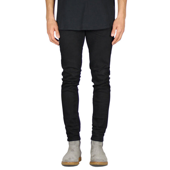 Land of Nostalgia Men's Classic Black Skinny Jeans (Ready to Ship)