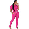 Land of Nostalgia Women's Short Sleeve Two Pieces Tracksuits Sets