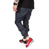 Land of Nostalgia Casual Hip Hop Men's Denim Loose Jogger Pants (Ready to Ship)