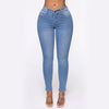 Land of Nostalgia High Waist Ripped Casual Stretch Pants Women's Skinny Sexy Denim Jeans