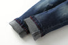 Land of Nostalgia Boys Toddler dark Blue Slim Fit Cotton Denim Pants Jeans (0-8T)