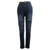 Land of Nostalgia High Waist Women's Skinny Denim Pocket Blue Jeans