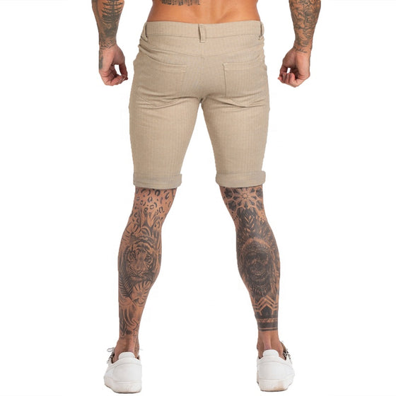 Land of Nostalgia Stretch Trousers Slim Fit Men's Chino Shorts