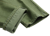 Land of Nostalgia Men's Plus Size Slim Fit Army Green Trousers Skinny Jeans Pants