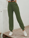 Land of Nostalgia High Waist Casual Loose Stretch Women's Trousers Sweat Jogger Pants