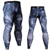 Land of Nostalgia Tight Casual Trousers Men's 3D Printed Camouflage Jogger Leggings