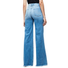 Land of Nostalgia Wide Leg Flare Women's Trousers Denim Jeans