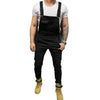 Land of Nostalgia Men's Bib Trousers Overall Jumpsuit Jeans