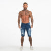 Land of Nostalgia Men's Skinny Denim Summer Shorts