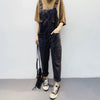 Land of Nostalgia Overalls Rompers Black Trousers Women's Denim Jeans