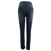 Land of Nostalgia High Waist Women's Skinny Denim Pocket Blue Jeans