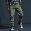 Land of Nostalgia Men's Harajuku Military Cotton Multi-Pockets Overalls Streetwear Cargo Jogger Pants (Ready to Ship)