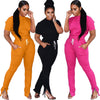 Land of Nostalgia Women's Short Sleeve Two Pieces Tracksuits Sets