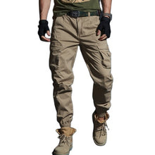 Land of Nostalgia Men's Harajuku Military Cotton Multi-Pockets Overalls Streetwear Cargo Jogger Pants