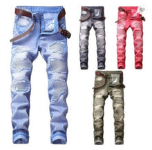  Land of Nostalgia Distressed Acid-Wash Jeans (Ready to Ship)