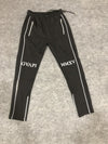 Land of Nostalgia Men's Hip Hop Trousers Sweatpants Muscle Reflective Striped Jogger Pants (Ready to Ship)