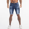 Land of Nostalgia Men's Skinny Denim Summer Shorts