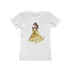 Land Of Nostalgia Disney Princess Bell Women's The Boyfriend Tee