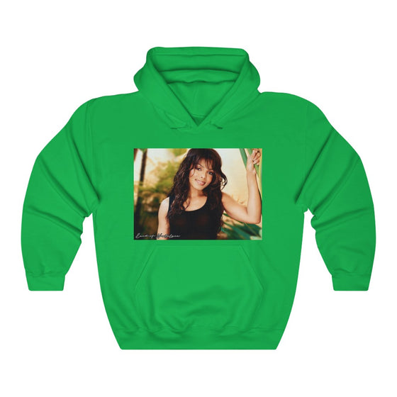 Land of Nostalgia Janet Jackson Classic Vibrational Unisex Heavy Blend™ Hooded Sweatshirt