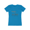 Land of Nostalgia What Do I Bring to the Table? The TABLE! Women's The Boyfriend Tee