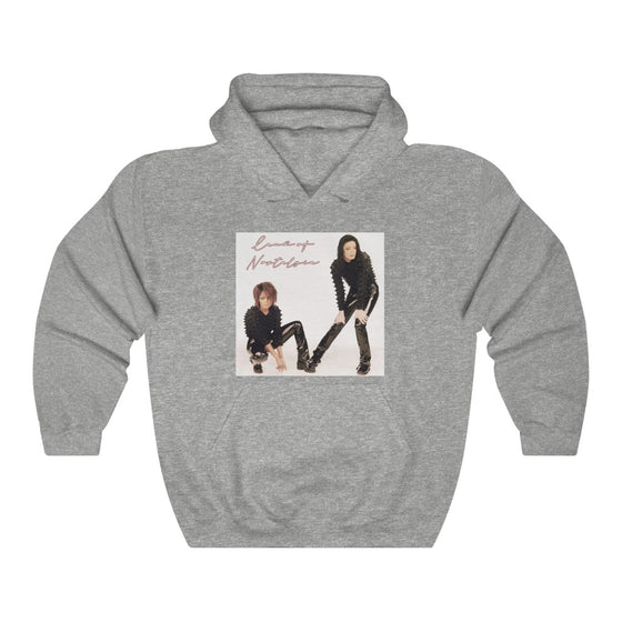 Land of Nostalgia Michael & Janet Euphoric Scream Vibe Unisex Heavy Blend™ Hooded Sweatshirt