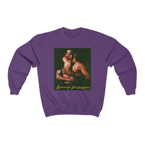 Land of Nostalgia Love and Basketball Ball for Your Heart Unisex Heavy Blend™ Crewneck Sweatshirt