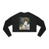 Land of Nostalgia Janet Jackson Natural Vibration Women's Cropped Sweatshirt