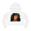 Land of Nostalgia Janet Jackson Vintage Women’s Cropped Hooded Sweatshirt