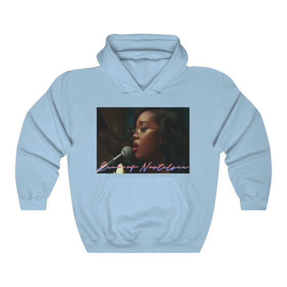 Land of Nostalgia HER Damage Vintage Unisex Heavy Blend™ Hooded Sweatshirt