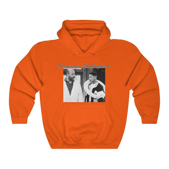 Land of Nostalgia Classic Nostalgic Fresh Prince and Uncle Phil Unisex Heavy Blend Hooded Sweatshirt
