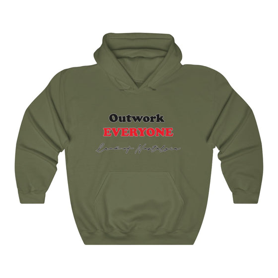 Land of Nostalgia Outwork EVERYONE Unisex Heavy Blend™ Hooded Sweatshirt
