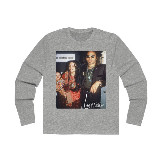 Land of Nostalgia Men's Long Sleeve Crew Lisa Bonet Tribe Euphoria Tee