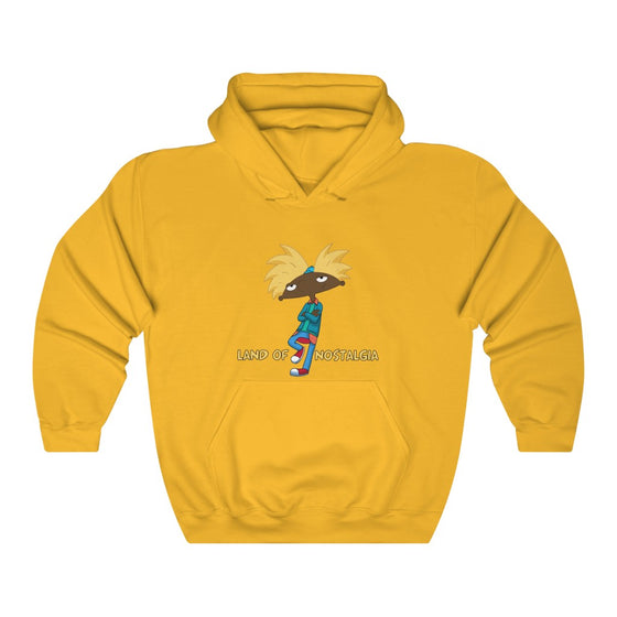 Land of Nostalgia Hey Arnold Nostalgic Unisex Heavy Blend™ Hooded Sweatshirt