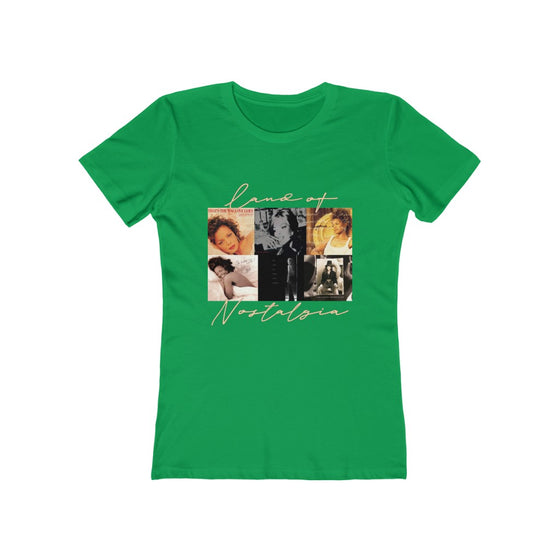 Land of Nostalgia Janet Jackson 'Janet' Top 6 Album Single Cover Women's The Boyfriend Tee