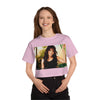 Land of Nostalgia Janet Jackson Classic Vibrational Champion Women's Heritage Cropped T-Shirt