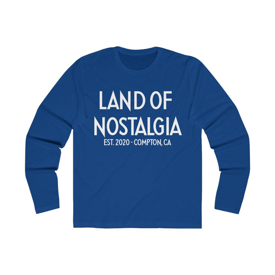 Land of Nostalgia Classic Est. 2020 Men's Long Sleeve Crew Tee