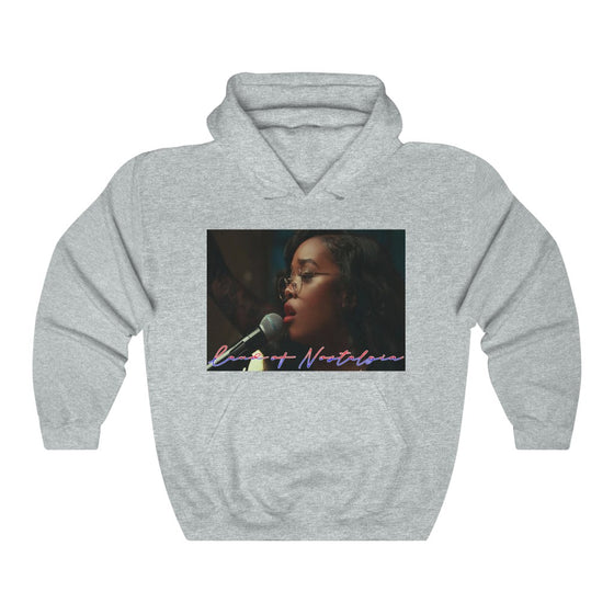 Land of Nostalgia HER Damage Vintage Unisex Heavy Blend™ Hooded Sweatshirt