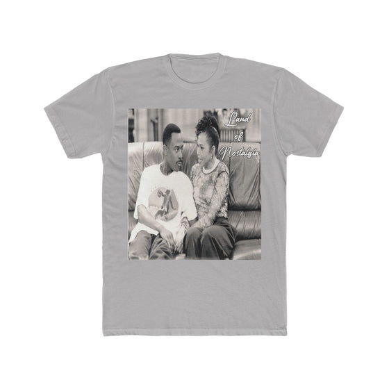 Land of Nostalgia Men's Cotton Crew Martin & Gina Tee