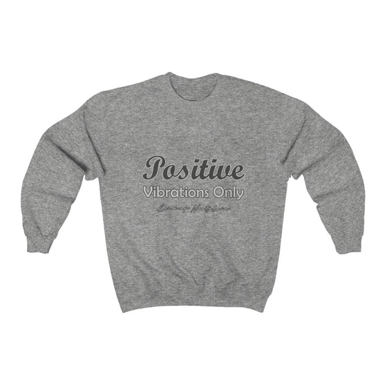 Land of Nostalgias Positive Vibrations Only Unisex Heavy Blend™ Crewneck Sweatshirt