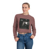 Land of Nostalgia Janet Jackson Classic Rhythm Nation Cover Women's Cropped Sweatshirt