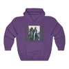 Land of Nostalgia HER & Lenny Infused Vintage Unisex Heavy Blend™ Hooded Sweatshirt